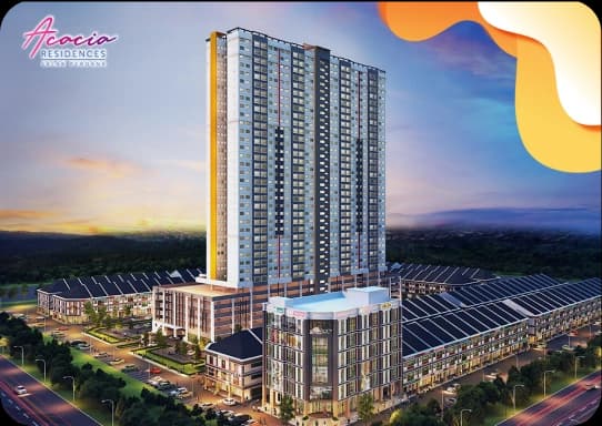 Batu Kawan co-living rooms